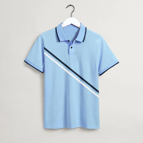 Boys Twill Tape Fashion Cotton Polo (7 to 14 Years)