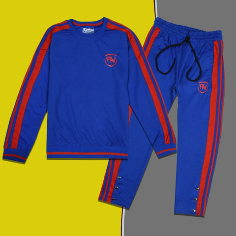 Funkyâ€™s Women Tiro-21 Royal Blue Tracksuit