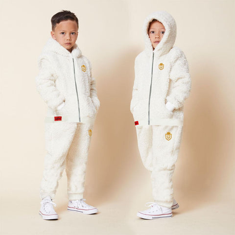 Kids Furry Sherpa Suit/Twin Set 2-14 years