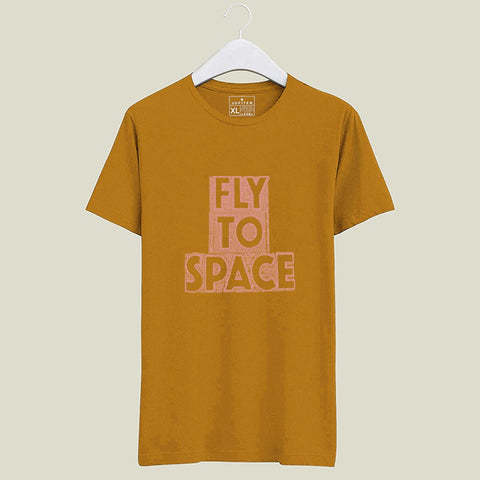 Jupiter Fly To Space Cotton Tee