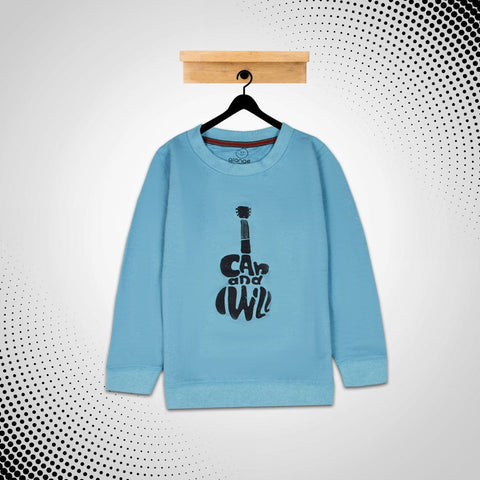 kid's Car and will Printed Zinc SweatShirt (1 YEARS to 12 YEARS)