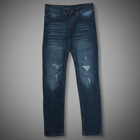 511 Cutt Label Ripped Comfort Flex Blue Denim