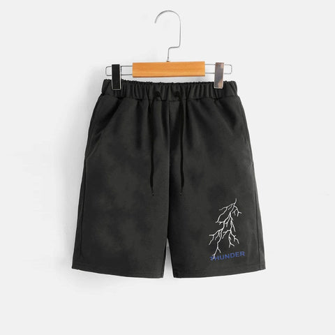 Jupiter Men's Thunder Graphic Terry Shorts