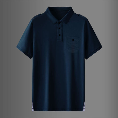 Jupiter Men Marine Cotton Polo