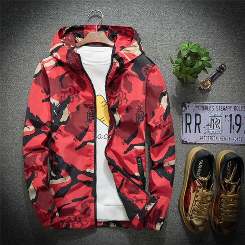 Imported Camo Unisex Light Padded PremiumÂ Jacket