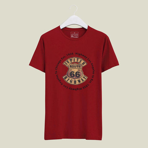 Jupiter Route 66 The First Highway Cotton Tees