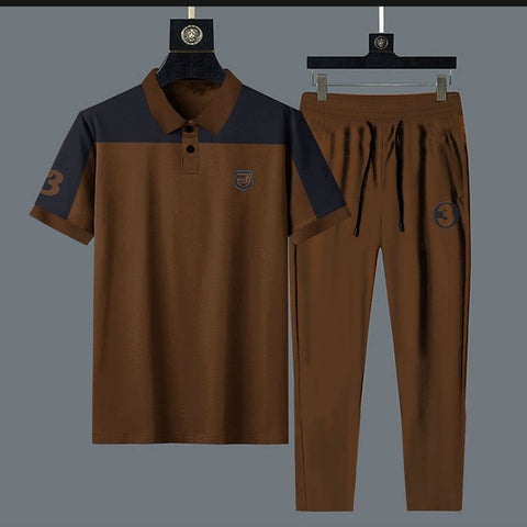 Jupiter 3 Battalion Men Track Pair With Cotton Polo