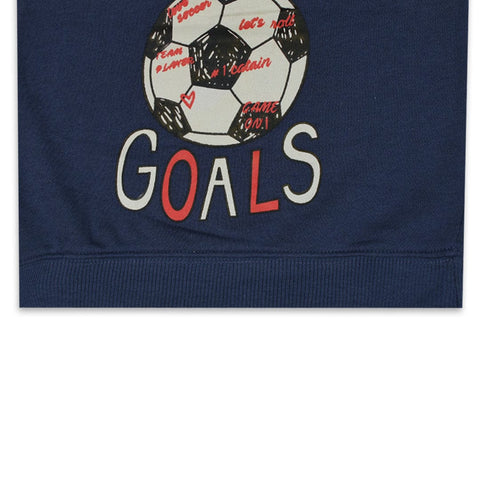 Kid's I've Got Goals Printed Sweatshirt (1 YEARS to 12 YEARS)