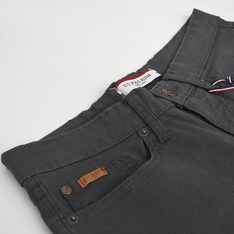 Ash Grey flexible honey combed twillÂ pants