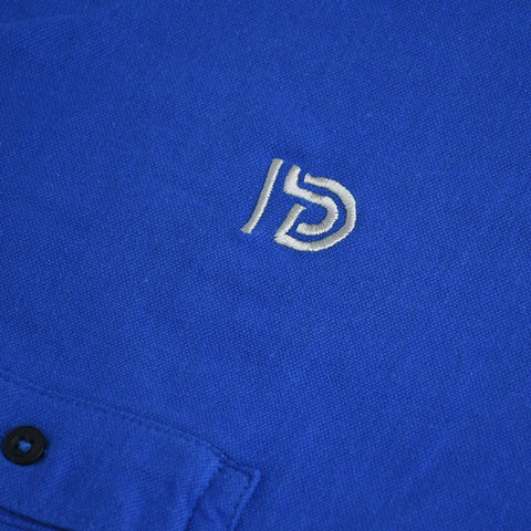 Jupiter Basic Left Chest Logo Office Cotton Polo