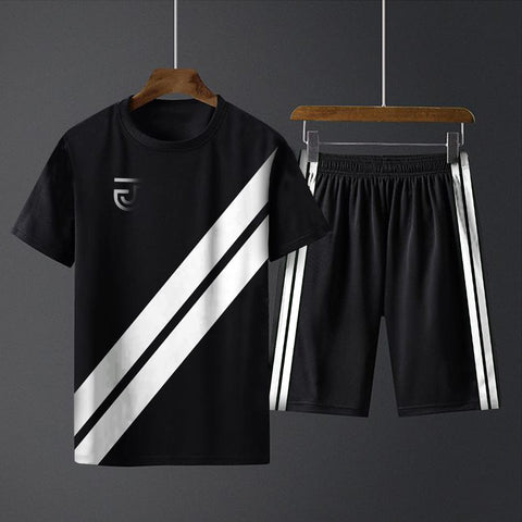 Jupiter Cross Line Moisture Wicking Track Suit / Twin Set