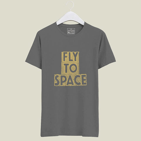 Jupiter Fly To Space Cotton Tee