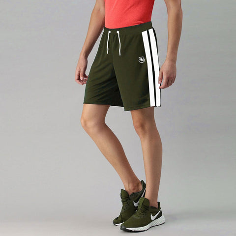 Funkys Side Panel Stripe Summer Terry Short