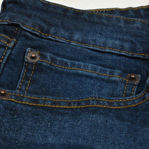 511 Cutt Label Ripped Comfort Flex Sapphire Blue Denim