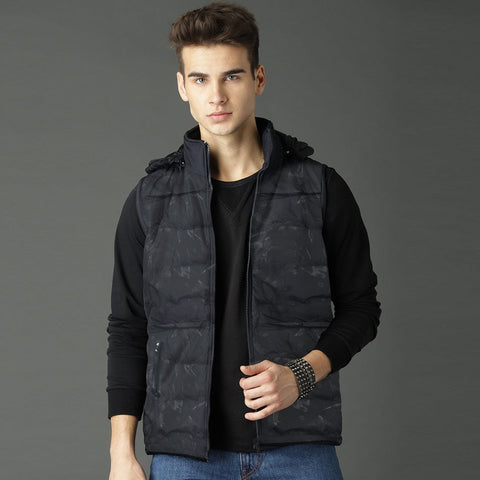 Imported Removable hood self patternÂ Gillet