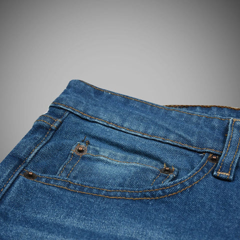 511 Cutt Label Ripped Comfort Flex Blue Denim