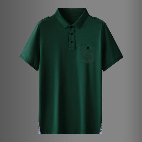 Jupiter Men Marine Cotton Polo