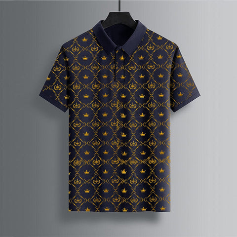 Jupiter Golden Crown Cotton Polos