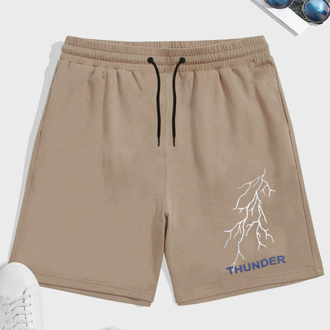 Jupiter Men's Thunder Graphic Terry Shorts