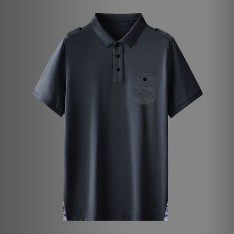 Jupiter Men Marine Cotton Polo