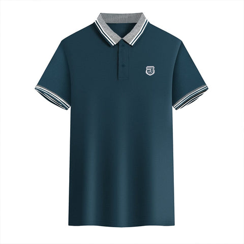 Pro Grade Jupiter Men Signature Applique Logo Polo