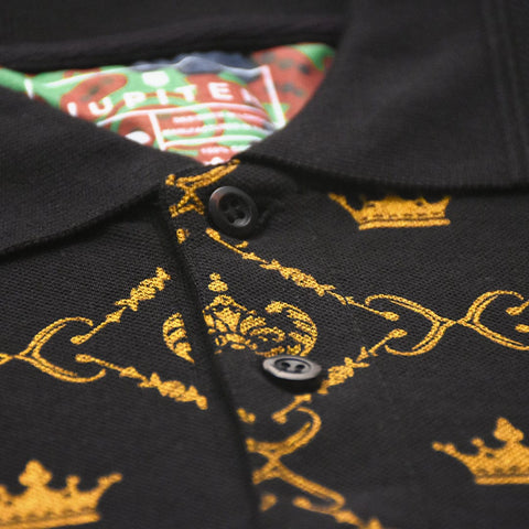 Jupiter Golden Crown Cotton Polos