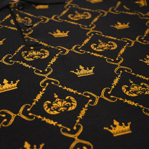 Jupiter Golden Crown Cotton Polos