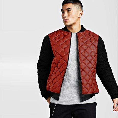 Jupiter Distinct Sleeves Puffer BomberÂ Jacket