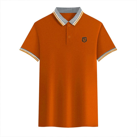 Pro Grade Jupiter Men Signature Applique Logo Polo