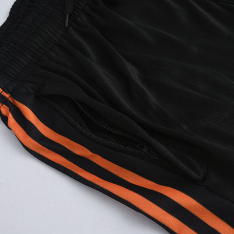 Cross Three Stripes Moisture Wicking Men Track Pair