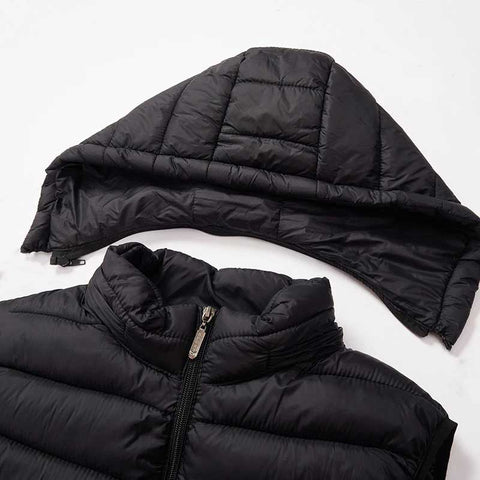 Jupiter Hooded Feather Light Gillet For Men