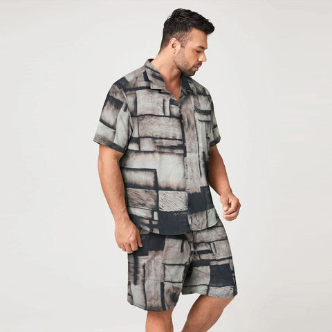 Jupiter Men Holiday Cotton Linen Mix Twin Set Minor Fault