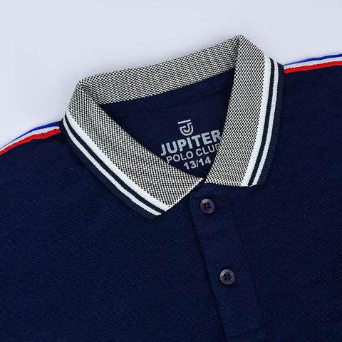 Jupiter Jackpot Kids Long Sleeves Cotton Polo