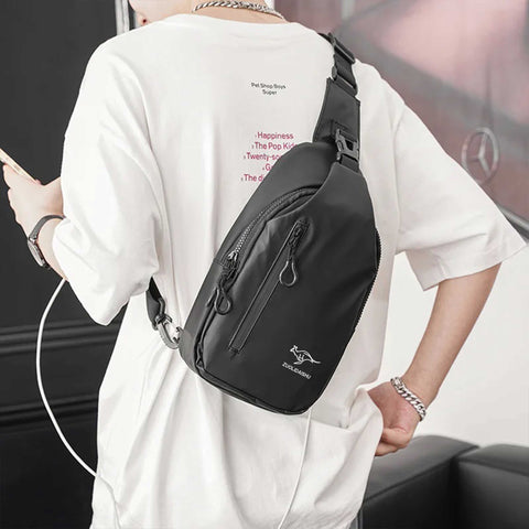 Imported Usb Charging Large Capacity Shoulder Bag