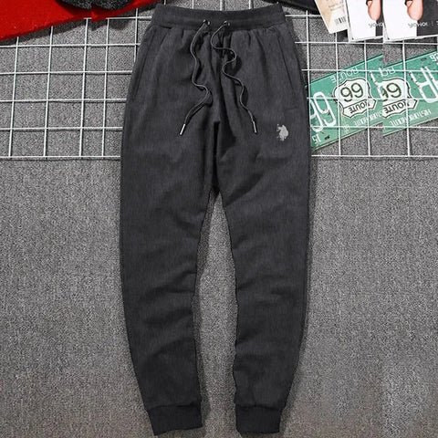 Low Rise Snug Flex Terry Premium Logo Jogger  Trouser For Men