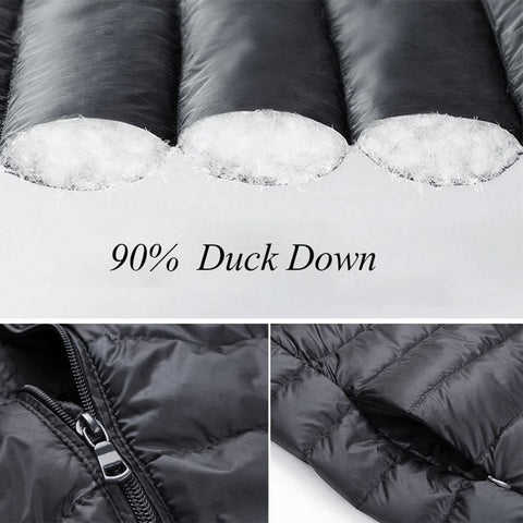 Imported Cross Seam Heavy Insulated Puffer Jackets for Men