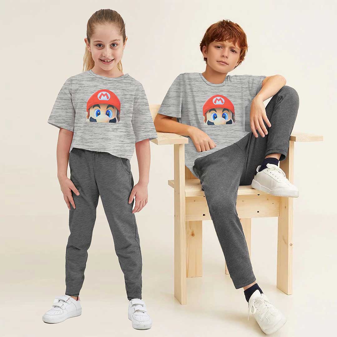 Jupiter Super Soft Kids Mario Bros Twin Set 2-14 Years