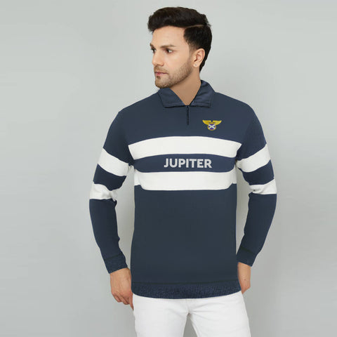 Jupiter Aviator Synthetic Poly Fleece Men Sweat ShirtÂ Top