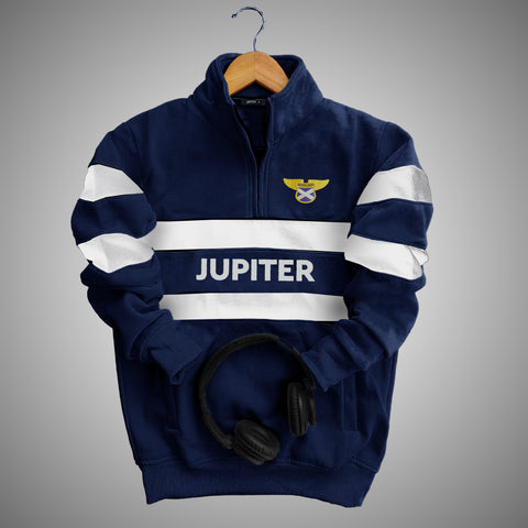 Jupiter Aviator Synthetic Poly Fleece Men Sweat ShirtÂ Top