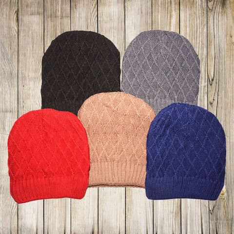 Trendy Warm Chunky Soft Stretch Beanie