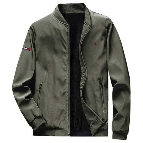 Imported Premium Logo Executive Bomber Jacket For Men