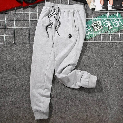 Low Rise Snug Flex Terry Premium Logo Jogger  Trouser For Men