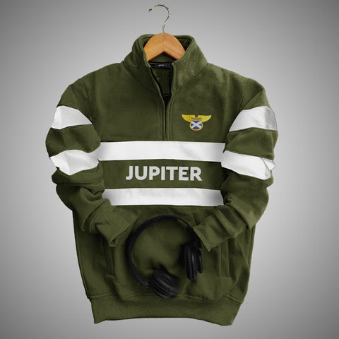 Jupiter Aviator Synthetic Poly Fleece Men Sweat ShirtÂ Top