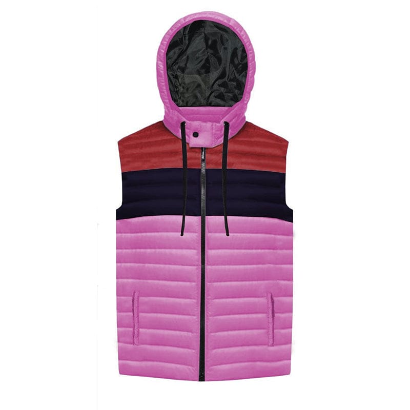 Jupiter De-Attachable Hooded Prime Color Block Gillet