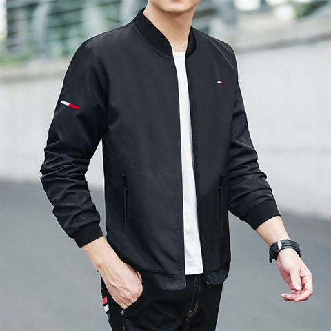 Imported Premium Logo Executive Bomber Jacket For Men