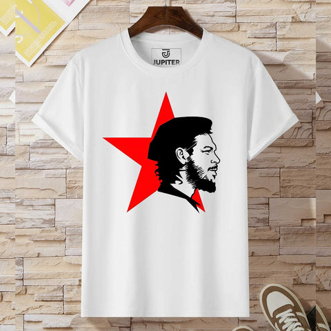 Jupiter Che Guevara Cotton Graphic Tee For Men